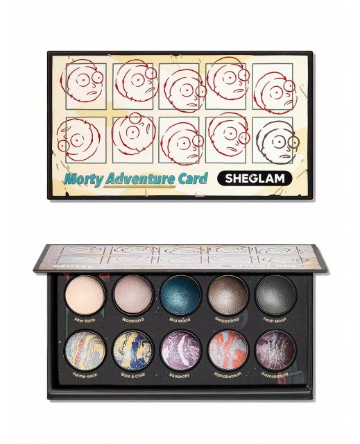 Палетка Rick and Morty X SHEGLAM The Adventures Of Morty Baked Color Palette