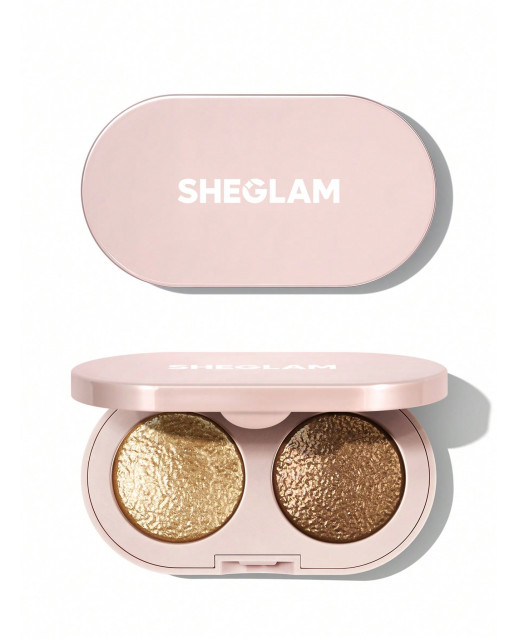 Тени для век Prismalight Baked Gelee Eyeshadow Duo-Royal Bronzite