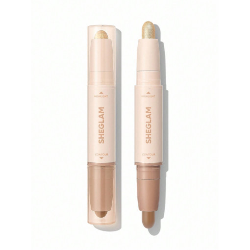 Контуринг/Хайлайтер 2-In-1 Contour & Highlight Stick-Hazelnut Latte