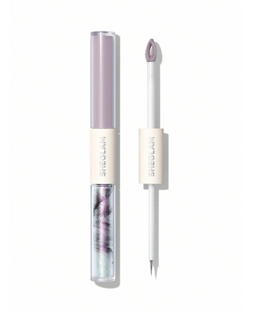 Палетка Silk & Sparkle Double Ended Liquid Eyeshadow-Lavender