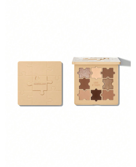 Палетка теней Jazy Jigsaw Eyeshadow Palette-Love N' Taupe